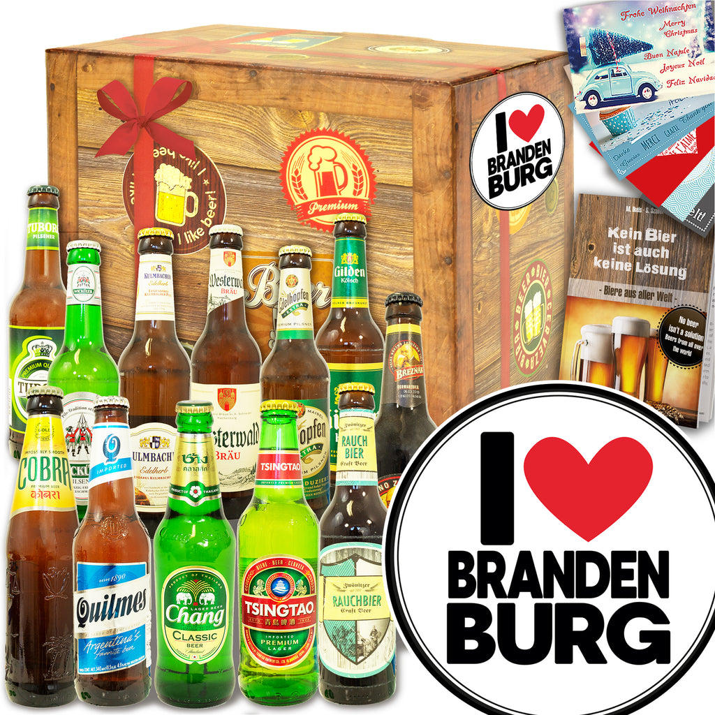 I Love Brandenburg | 12 Biersorten Bier International und DE | Bierverkostung