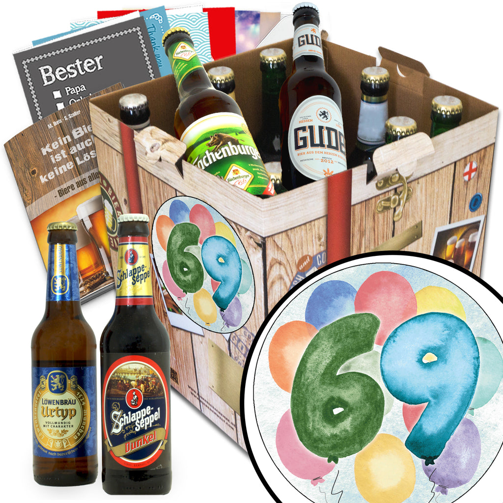 Geburtstag 69 | 9x Biere aus Deutschland | Biertasting