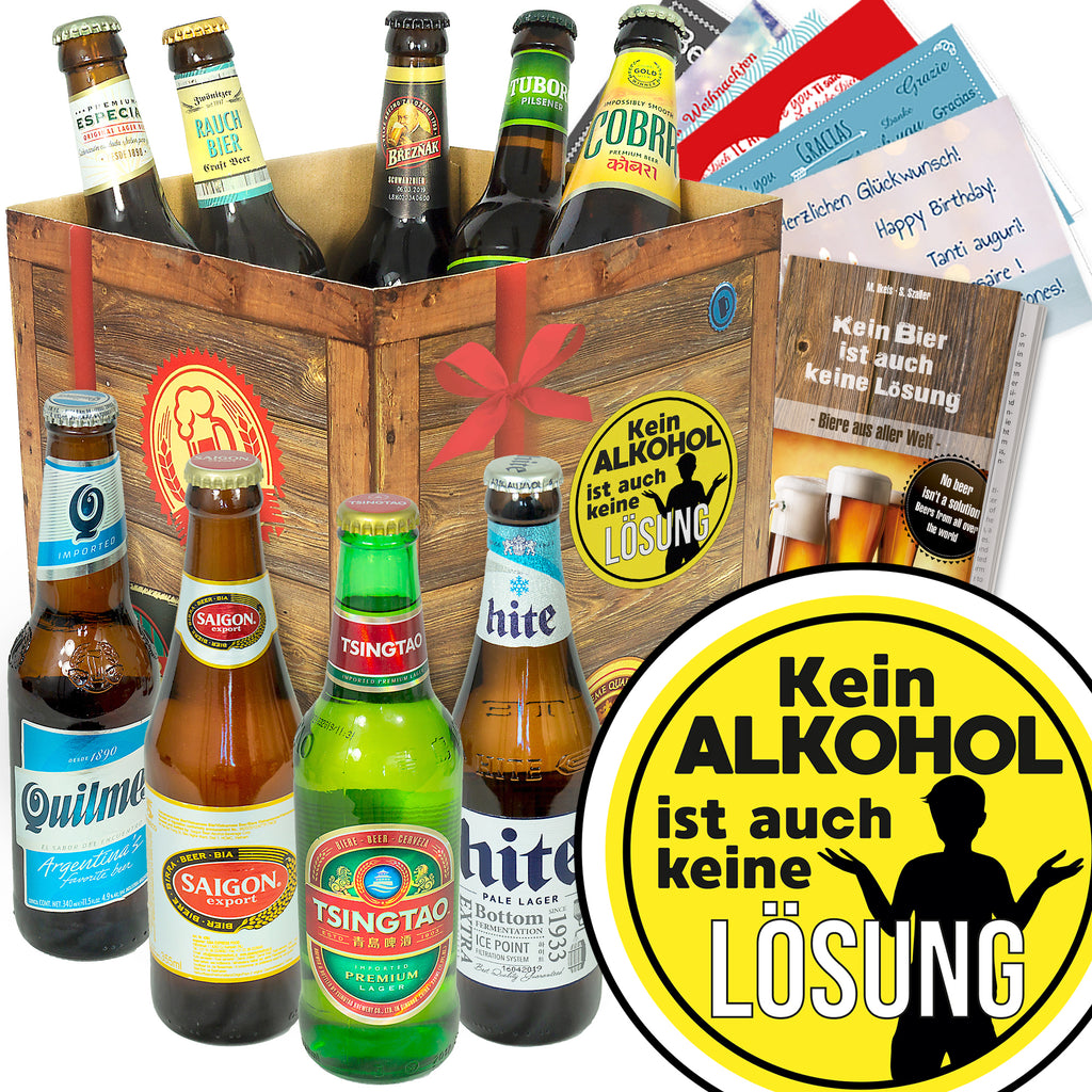 Kein Alkohol ist | 9 Länder Biere der Welt Exoten | Biertasting