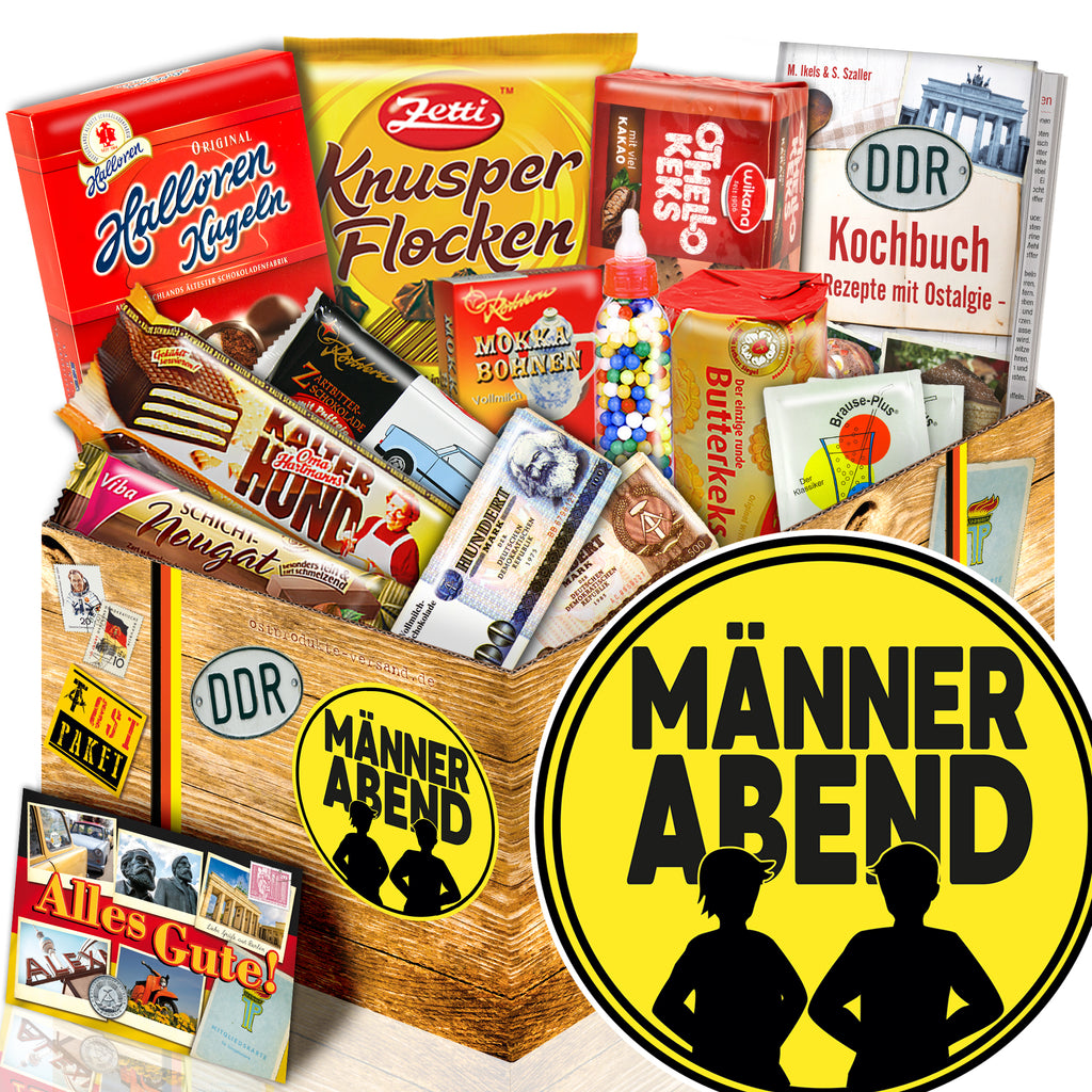 Männerabend - Süßigkeiten Set DDR L