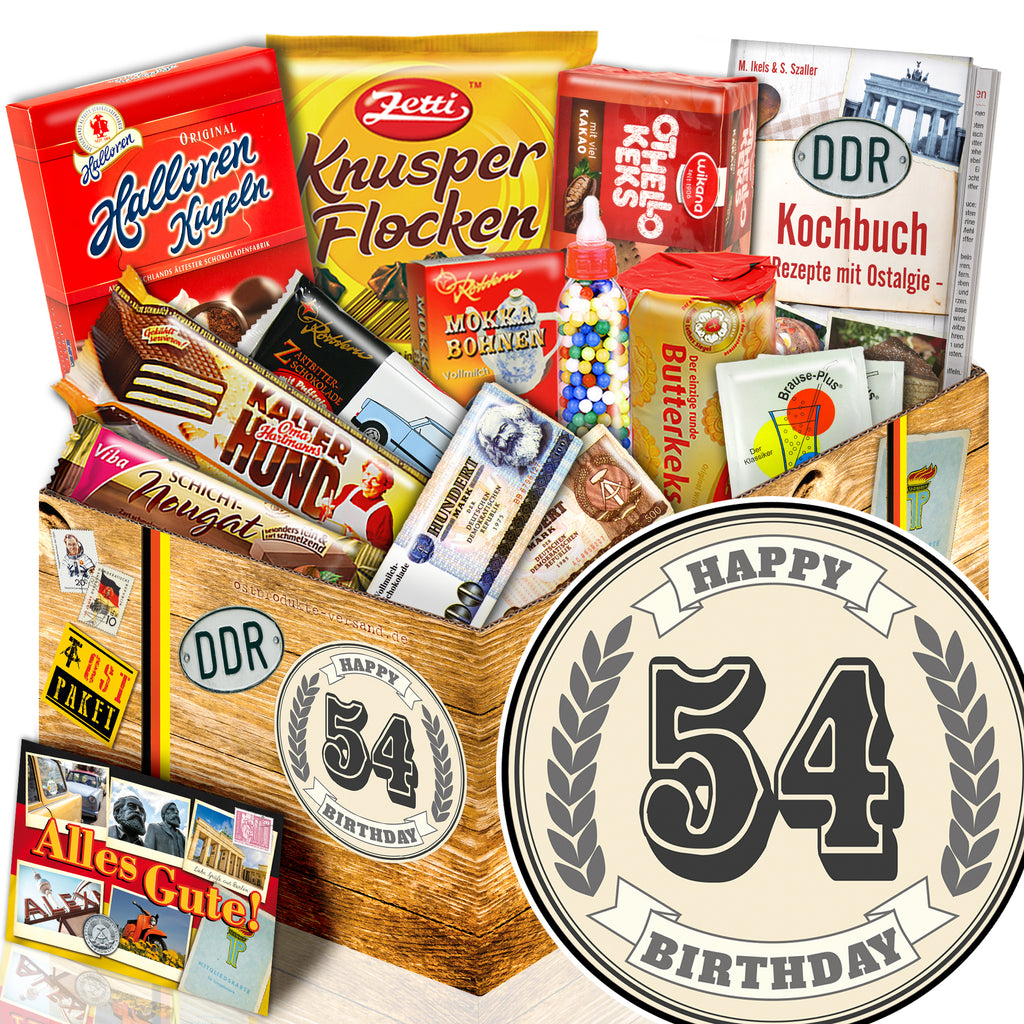 54 Zahl - Süßigkeiten Set DDR L