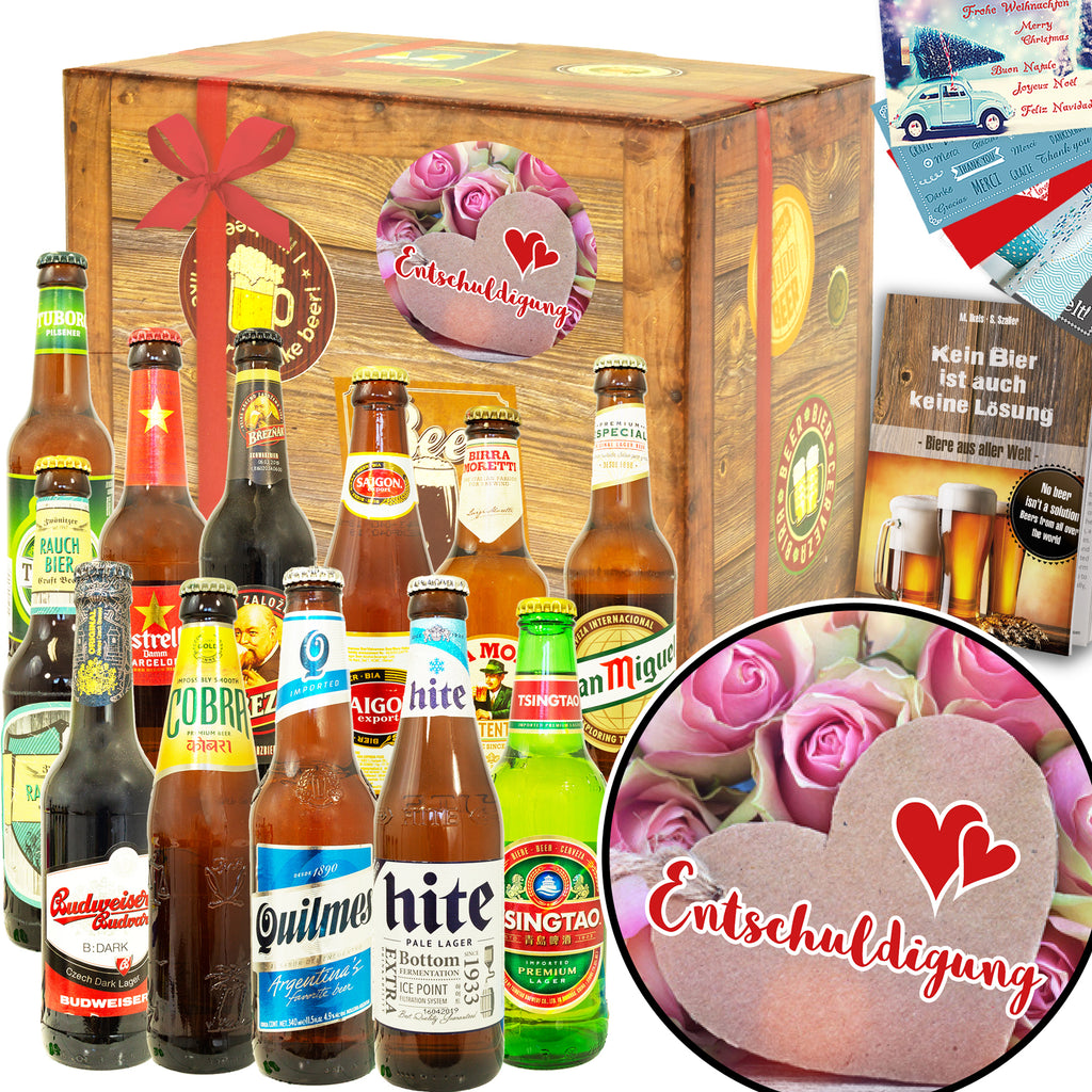Entschuldigung | 12 Biersorten Bier International | Bierset