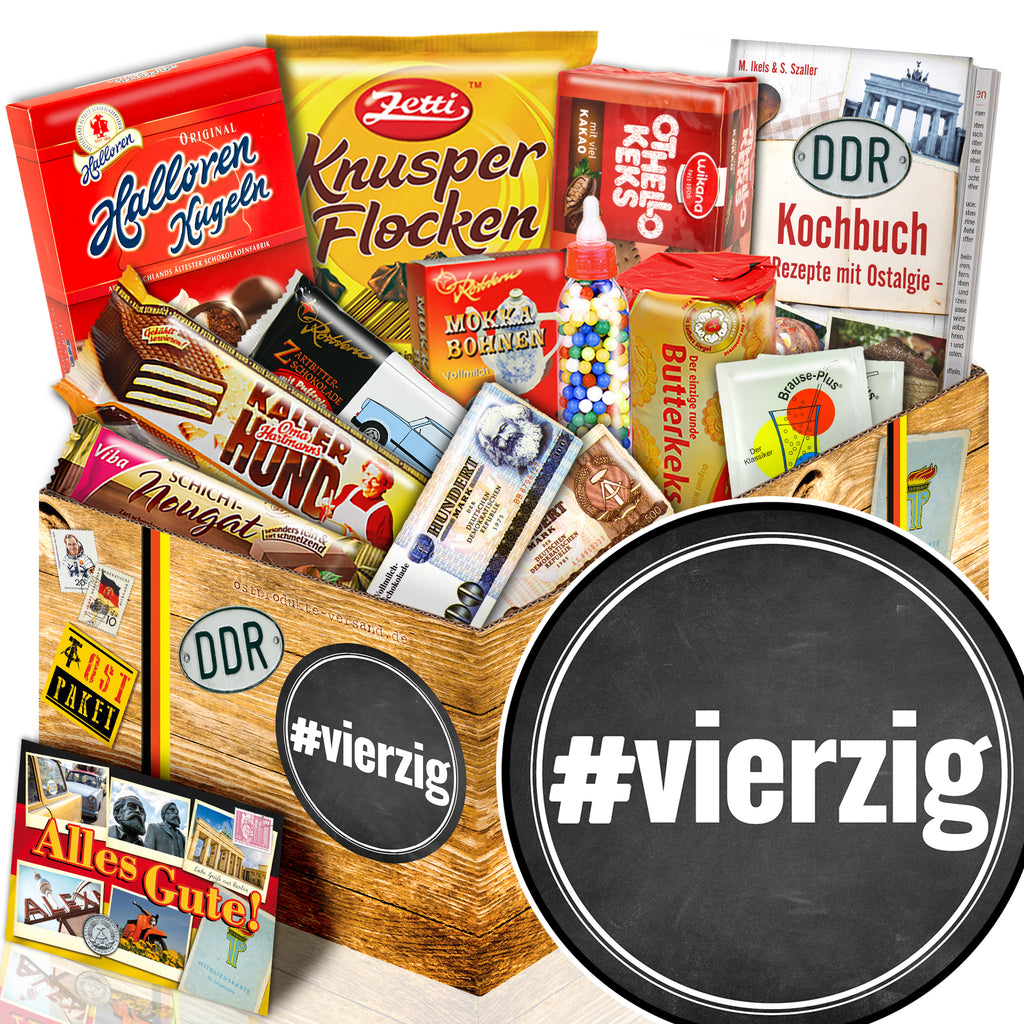 #vierzig - Süßigkeiten Set DDR L