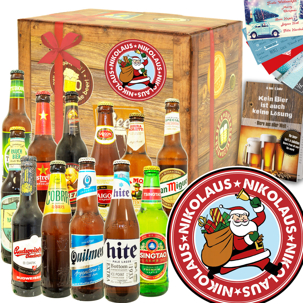 Nikolaus | 12x Bier Weltreise | Biergeschenk