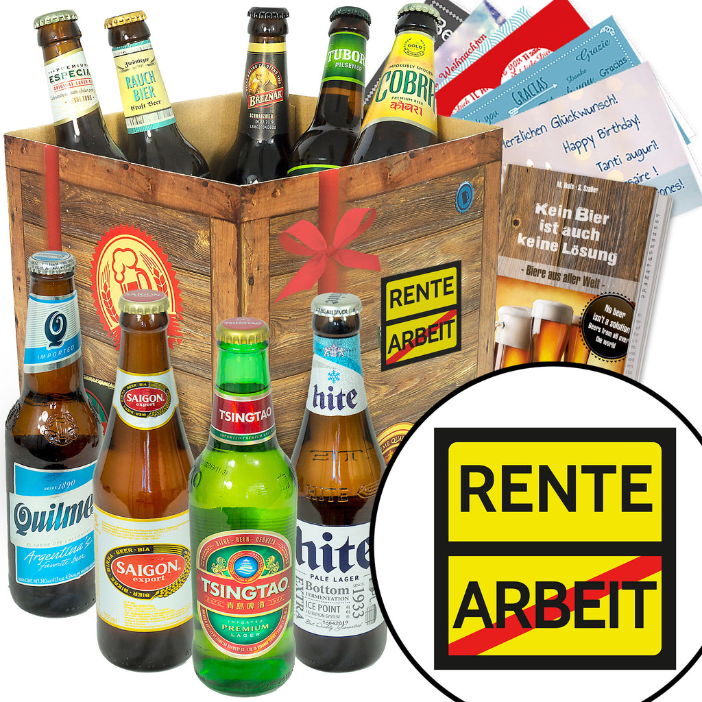 Rente | 9x Bier Weltreise | Geschenkidee