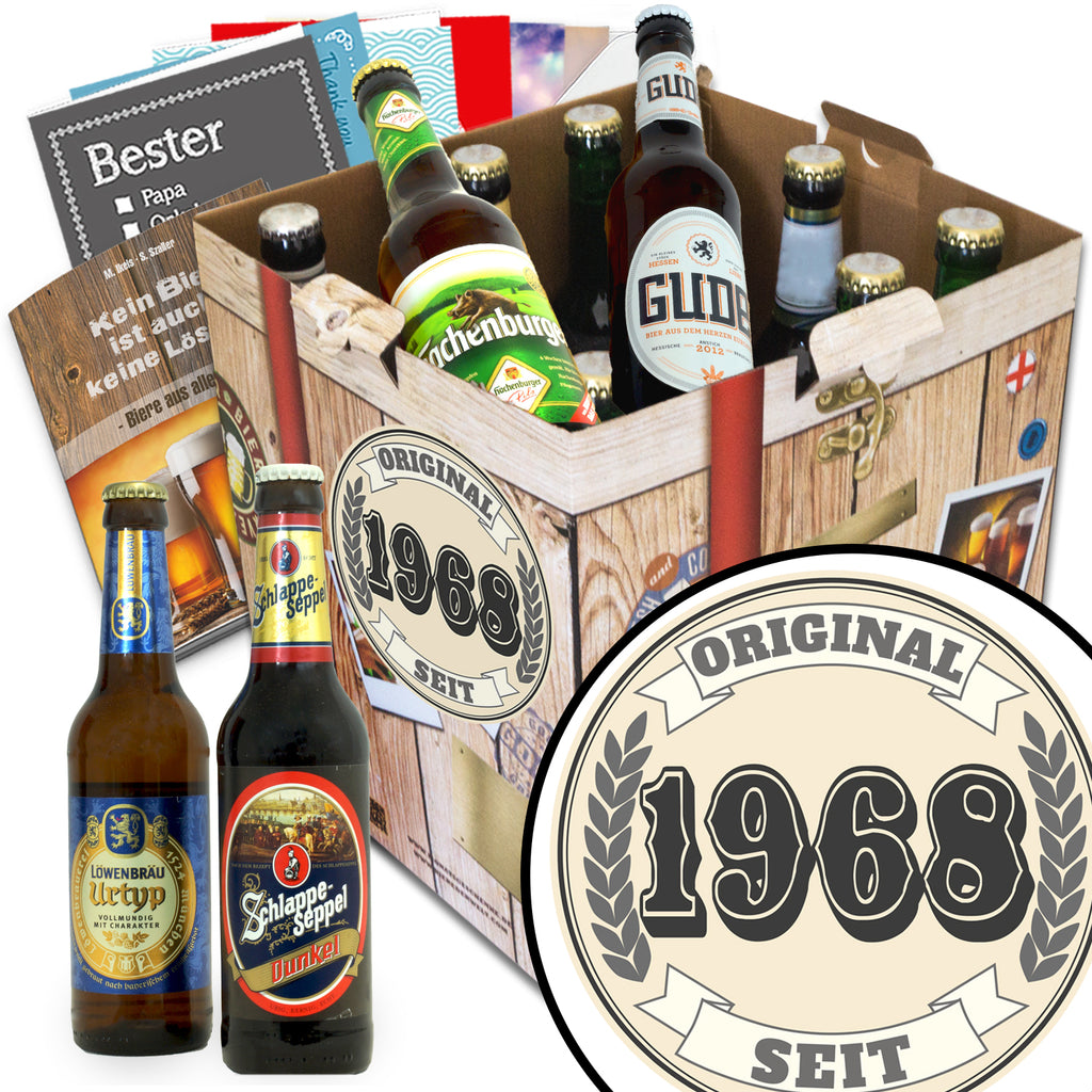 Original seit 1968 | 9 Spezialitäten Biere Deutschland | Geschenkset