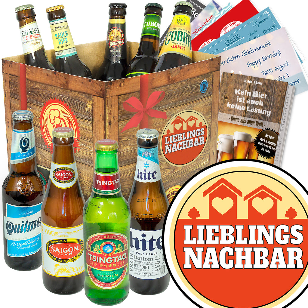 Lieblingsnachbar | 9x Biere aus aller Welt | Bierbox
