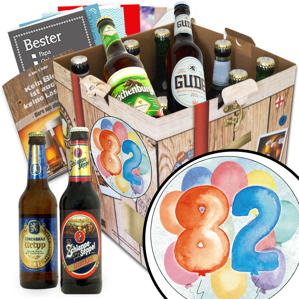 Geburtstag 82 | 9 Biersorten Bier Deutschlandreise | Präsent