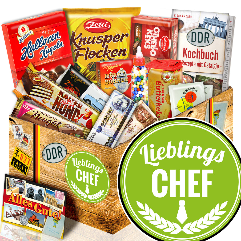 Lieblings Chef - Süßigkeiten Set DDR L