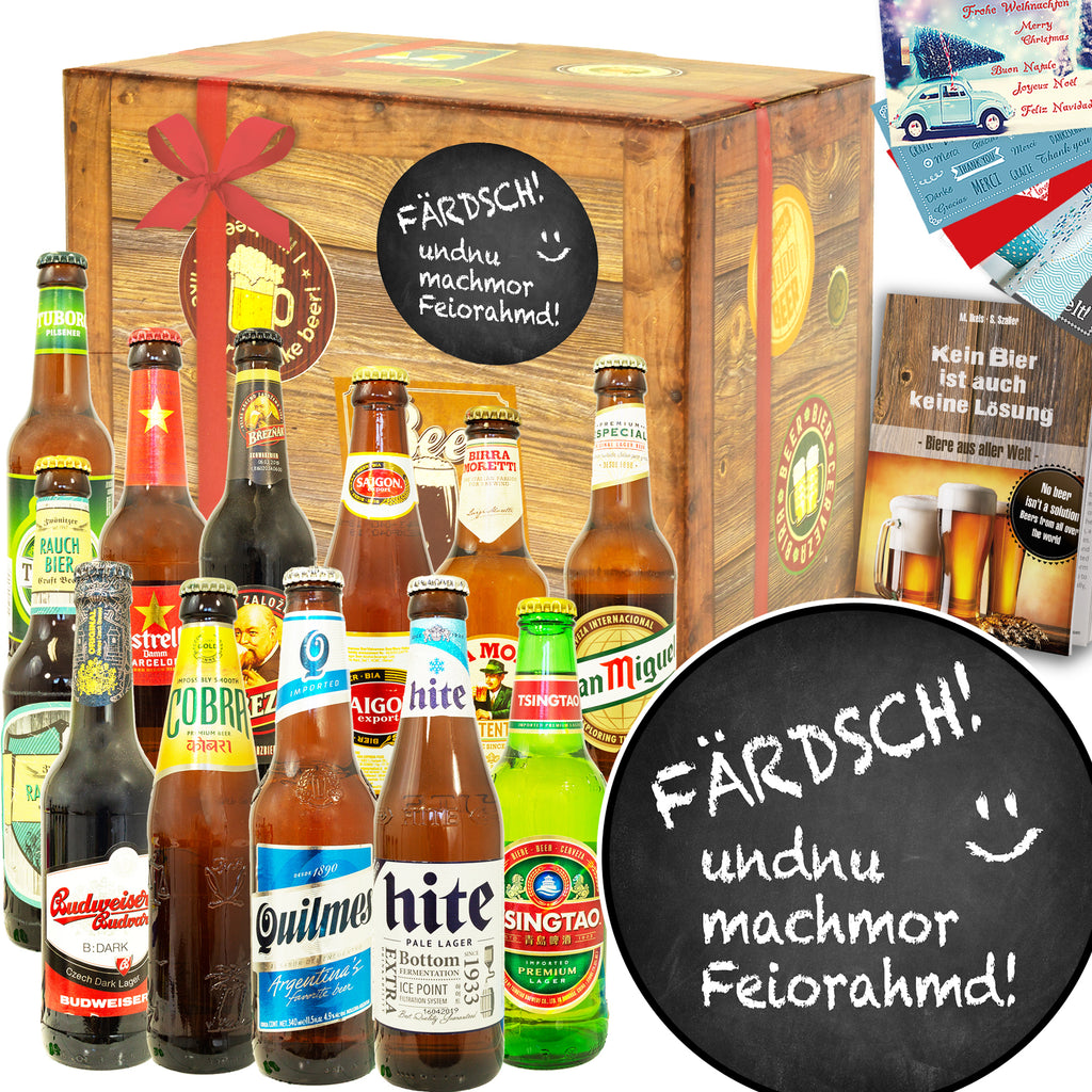 Feiorahmd | 12 Länder Bier Weltreise | Biergeschenk