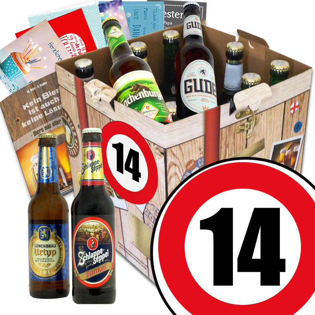 Zahl 14 | 9 Biersorten Biere aus Deutschland | Bierverkostung