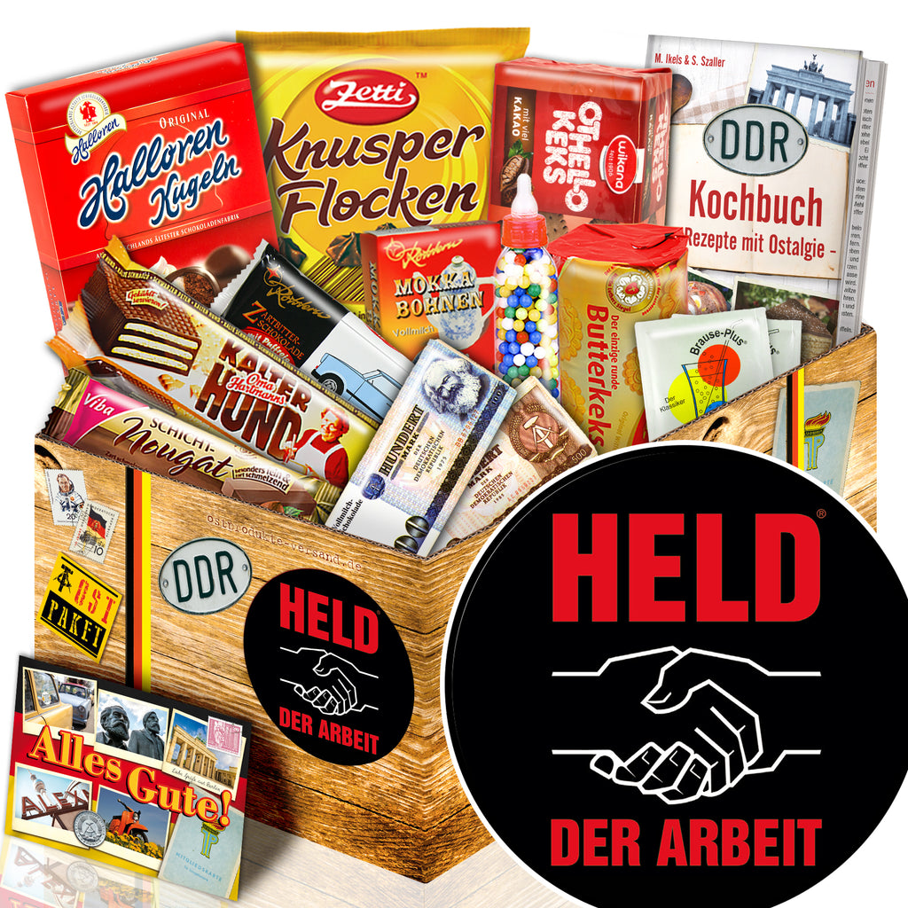 Held der Arbeit - Süßigkeiten Set DDR L