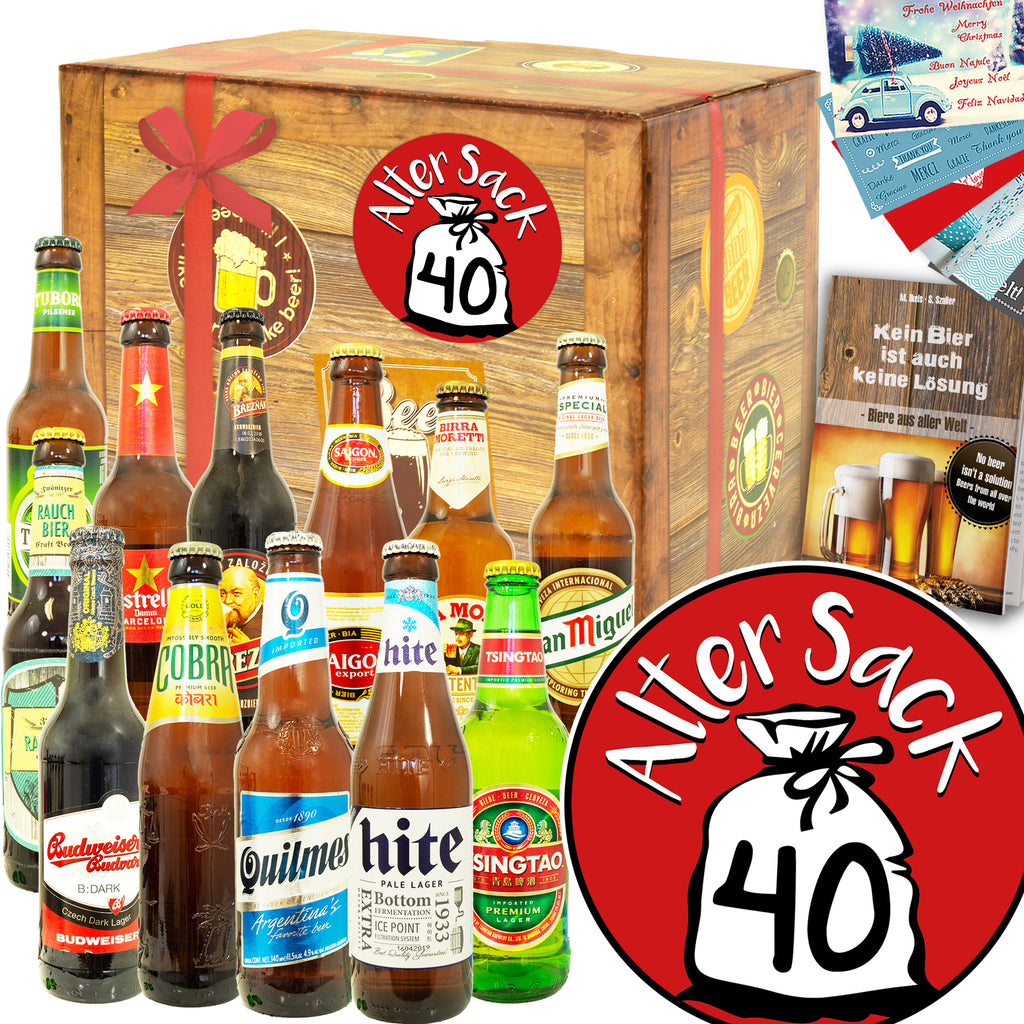 Alter Sack 40 | 12 Spezialitäten Bierweltreise | Bierverkostung