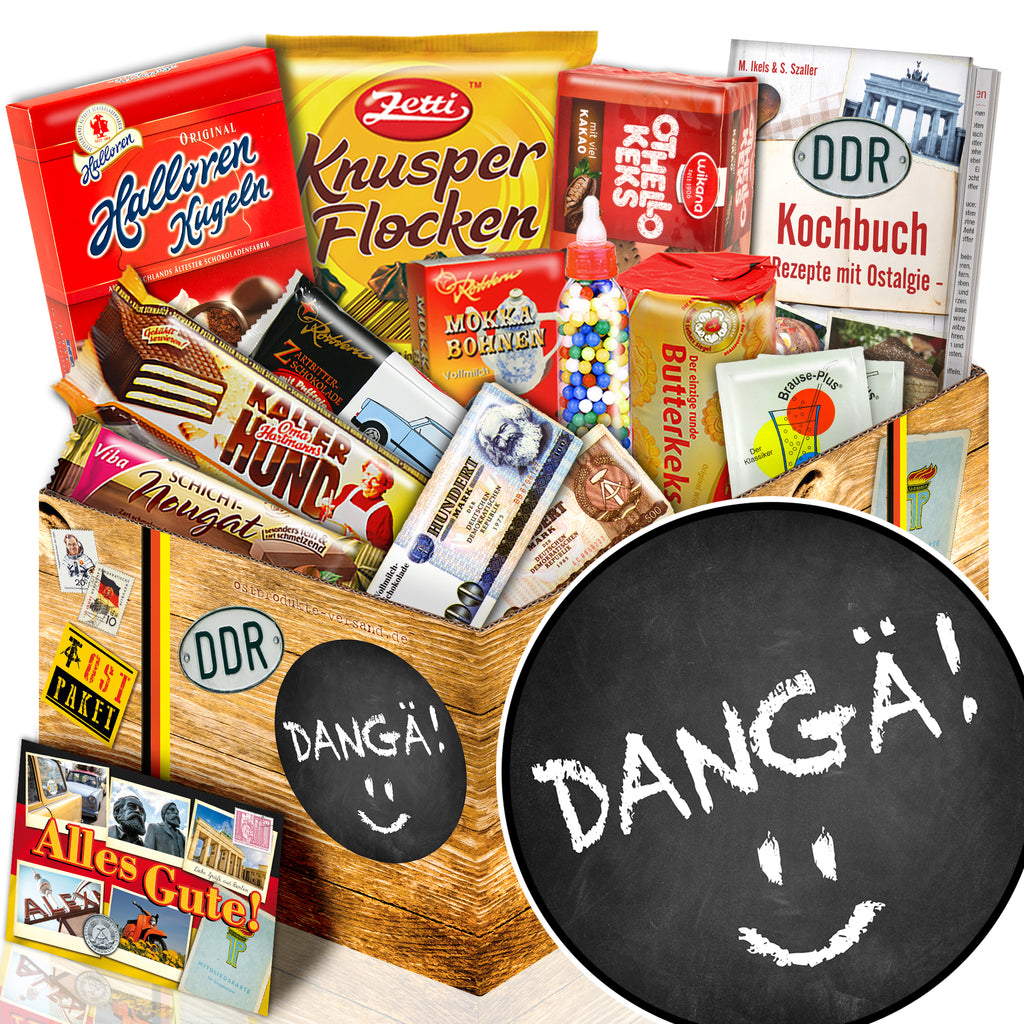 Dangä! - Süßigkeiten Set DDR L - monatsgeschenke.de