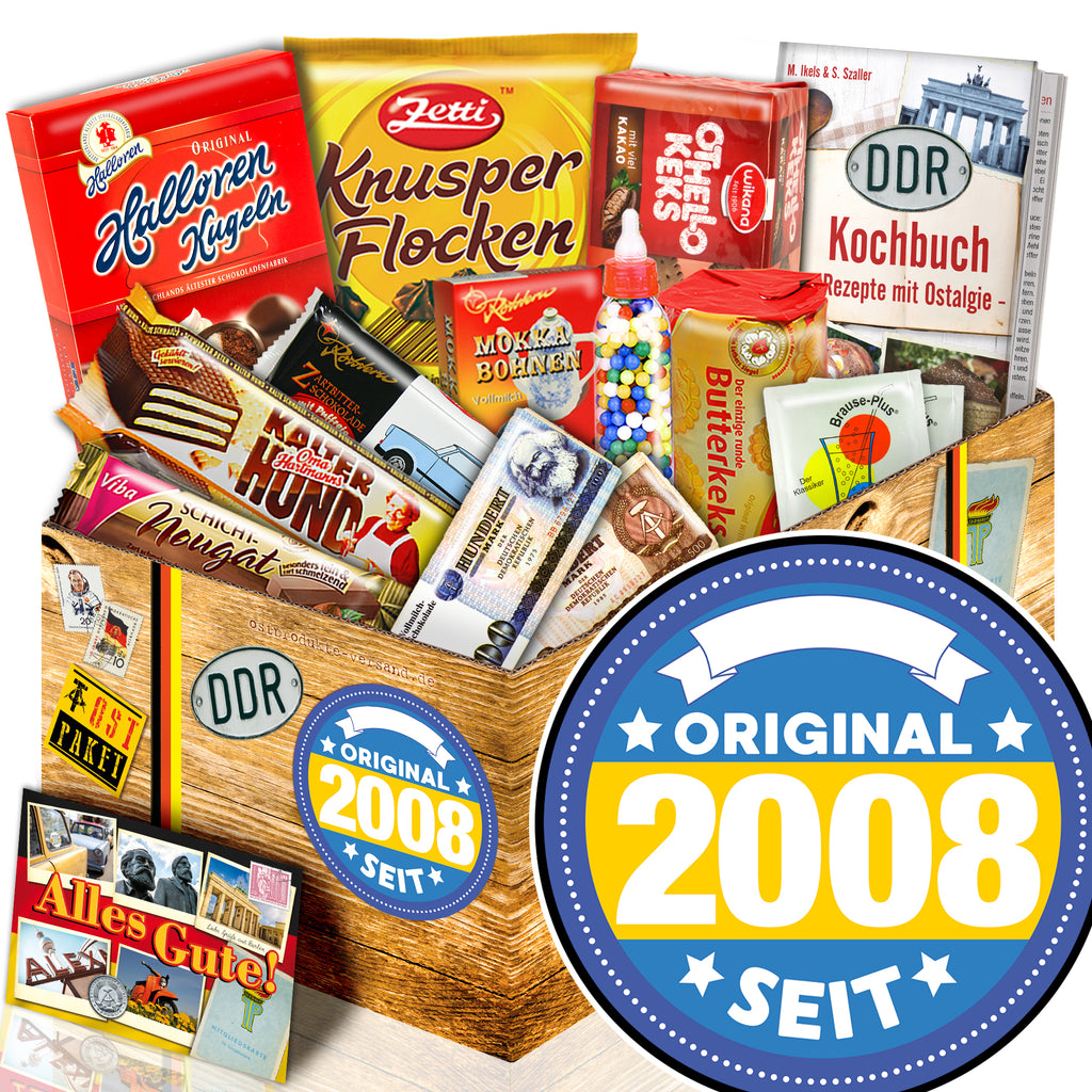 Original seit 2008 - Süßigkeiten Set DDR L
