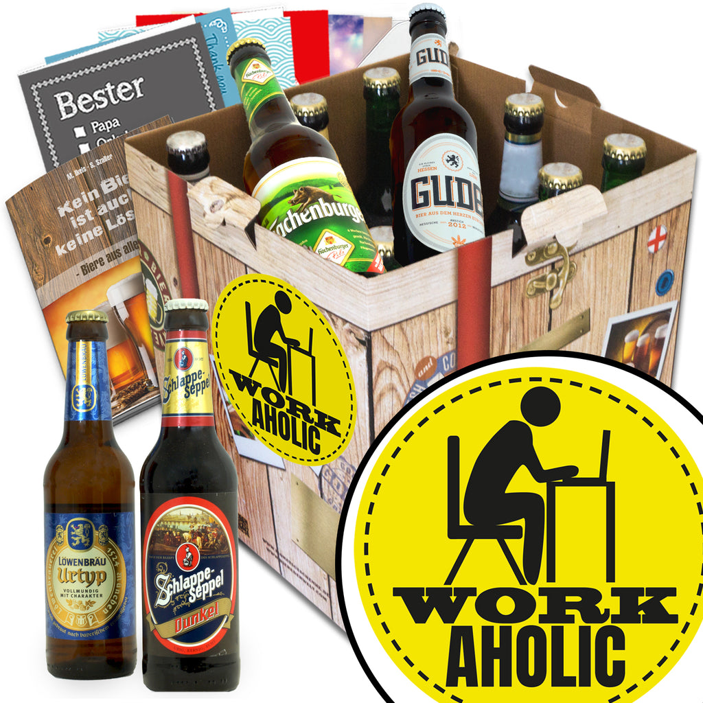 Workoholic | 9 Biersorten Deutsche Biere | Probierpaket