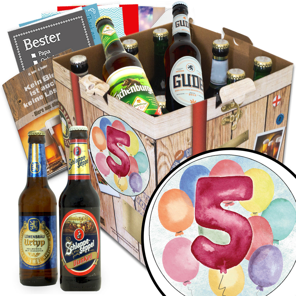 Hochzeitstag 5 | 9x Biere aus Deutschland | Paket