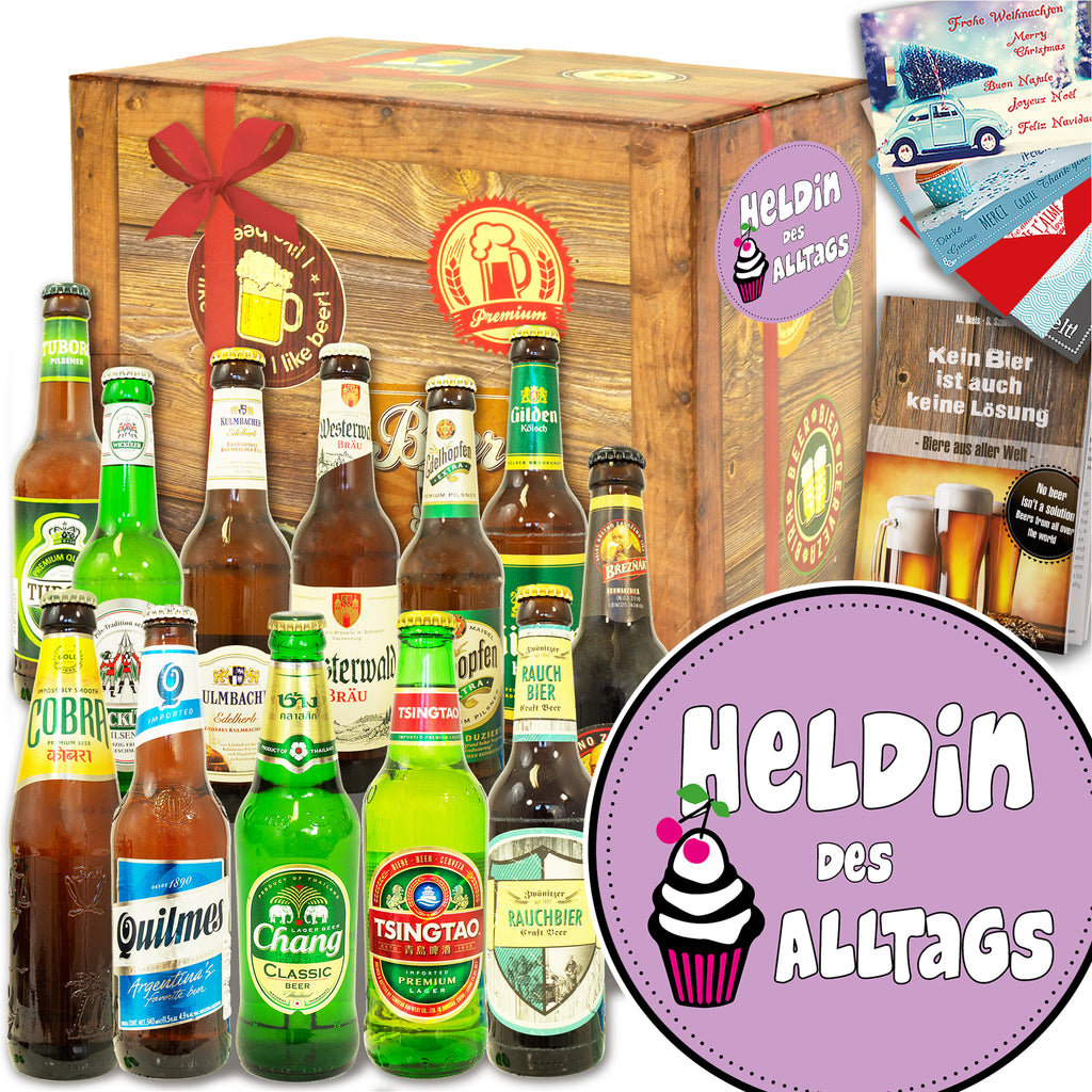 Heldin des Alltags | 12 Biersorten Bier Deutschland und Welt | Geschenkidee