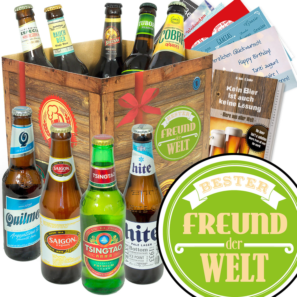 Bester Freund | 9x Bier International | Paket