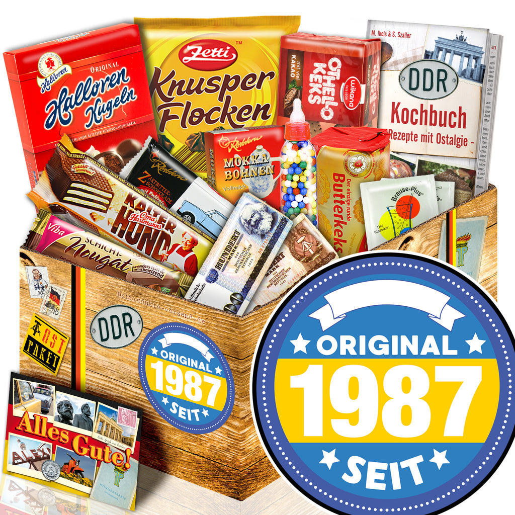 Original seit 1987 - Süßigkeiten Set DDR L