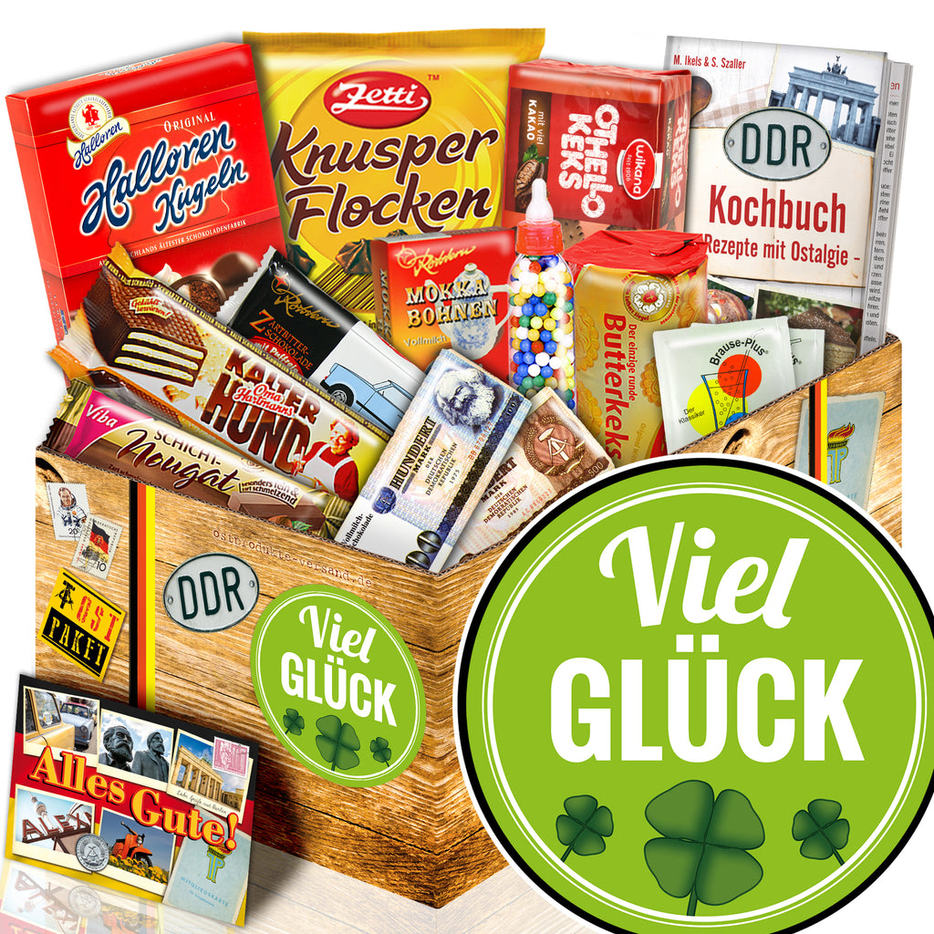 Viel Glück - Süßigkeiten Set DDR L