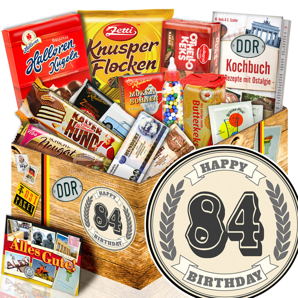 84 Zahl - Süßigkeiten Set DDR L