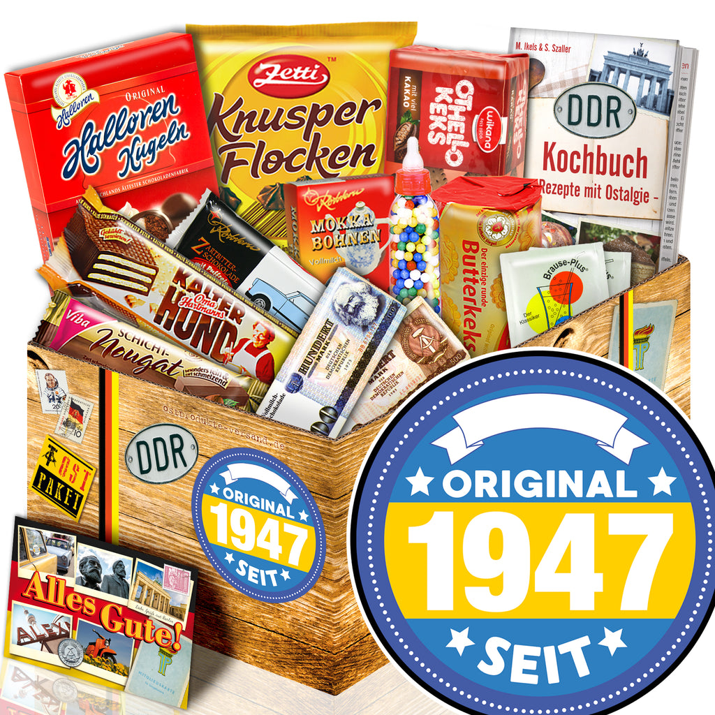 Original seit 1947 - Süßigkeiten Set DDR L