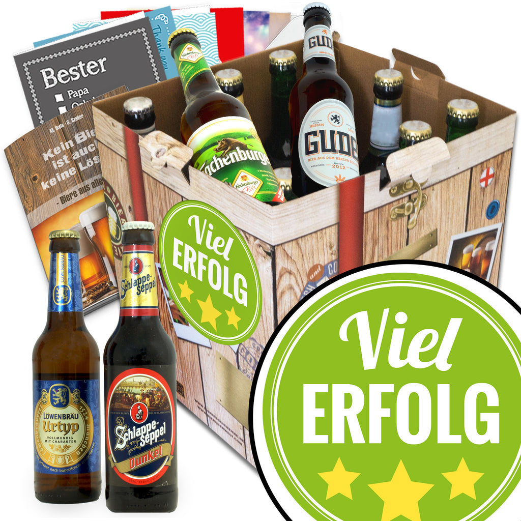 Viel Erfolg | 9x Bier Biere Deutschland | Bierset