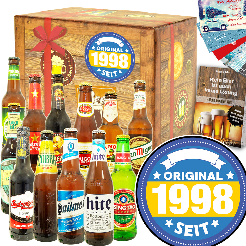 Original seit 1998 | 12x Bier aus aller Welt | Bierverkostung