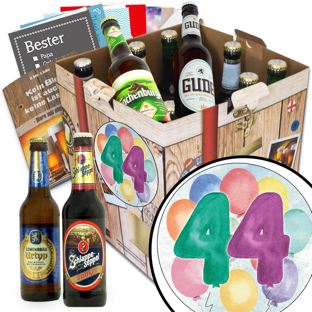 Geburtstag 44 | 9x Bier Bier Deutschlandreise | Präsent