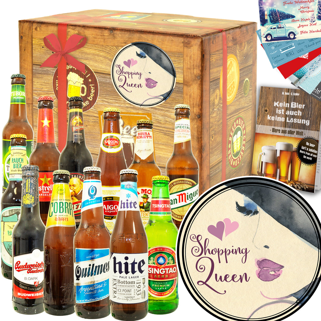 Shopping Queen | 12x Bier International | Bierbox