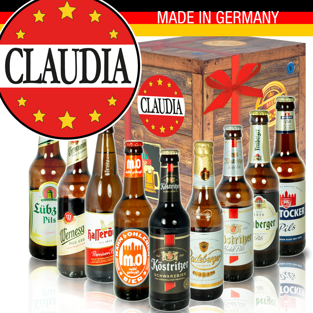 Claudia | 9x Ostdeutsche Biere | Box
