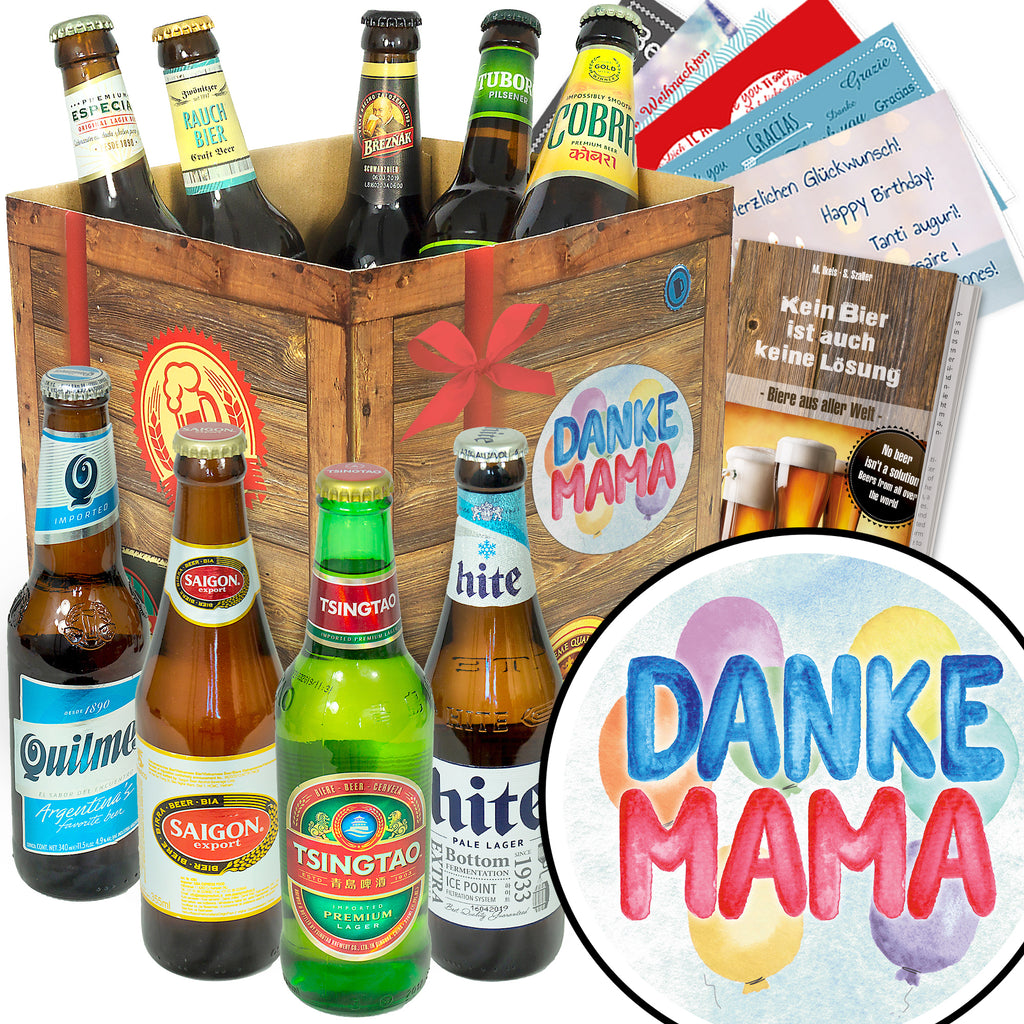 Danke Mama | 9 Spezialitäten Bierweltreise | Bierset