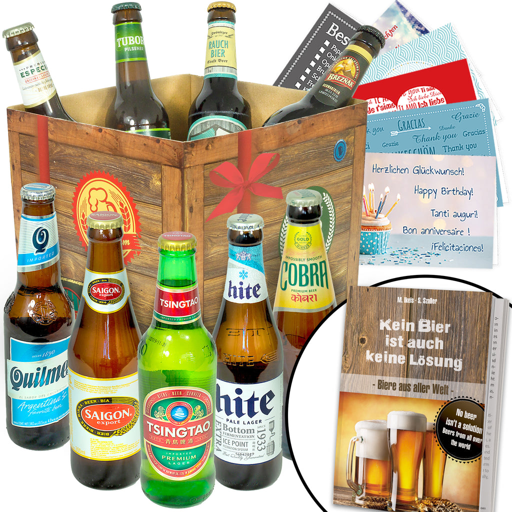 Bier Set | 9x Biere der Welt Geschenkbox